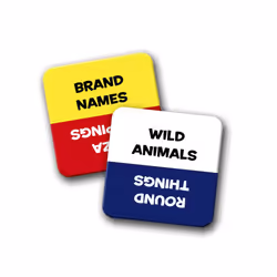 Ideal | Think Words: The quick thinking, letter pressing game! | Family Games | For 2-8 Players | Ages 8+