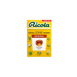 Ricola Original Sugar Free Swiss Herbal Sweets, Herb Drops, Sweet Box 45g - Pack of 20 Boxes