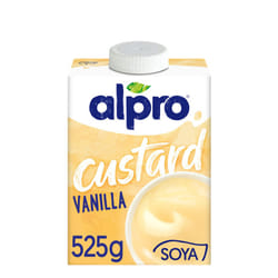 Alpro Vanilla SOYA Plant-Based Long Life Alternative to Custard, Vegan & Dairy Free, 525g (Pack of 8)