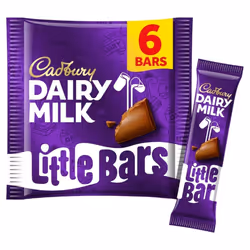Cadbury Dairy Milk 6 Little Bars (Pack of 8, Total 48 Bars)0.13kg