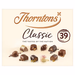 Thorntons Classic Chocolate Hamper, Mothers Day Gift, Assorted White, Gifts for Mum's Day, Milk and Dark, 449 g