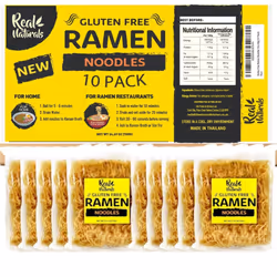 Gluten Free Ramen Noodles, Plain ramen noodles. Restaurant grade. Gluten free pasta, Japanese ramen, Gluten Free Super noodle ...