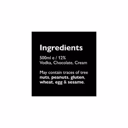 Hotel Chocolat Mint Velvetised Chocolate Cream - Award-Winning Chocolate Cream, 500ml, 12% - Great Over Ice Or In Hot Chocolate And Cocktails