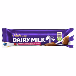 Cadbury Dairy Milk Marvellous Creations, with Jellies, Popping Candy & Cocoa Chunks, 47 g (Pack of 24)