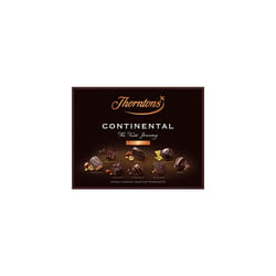 Thorntons Continental Dark Chocolate Mother's Day Gift Box, Chocolate Hamper, Gifts for Mum's Day, Inspired by European Flavours, Assorted Dark