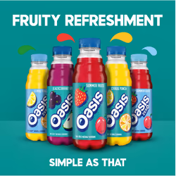 Oasis Summer Fruits Zero 12 x 500ml