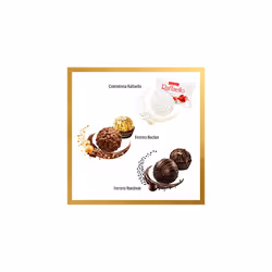 Ferrero Collection Pralines, Mothers Day Chocolate Gift, Chocolate Hamper, Gifts for Mum's Day, Coconut Raffaello and Dark Chocolate Rondnoir, Box of