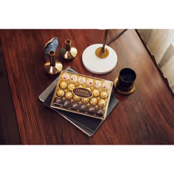 Ferrero Collection Pralines, Mothers Day Chocolate Gift, Chocolate Hamper, Gifts for Mum's Day, Coconut Raffaello and Dark Chocolate Rondnoir, Box of