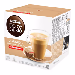 Nescaf? Dolce Gusto Espresso Cortado Decaff, Pack of 3, Total 48 Capsules