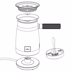 Hotel Chocolat Velvetiser Copper Drinking Chocolate Machine