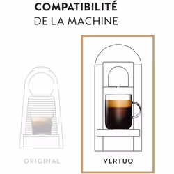 Nespresso Vertuo Barista Creations Assortment of 50 Capsules - 10x Vanilla Custard Pie, 10x Caramel Cookie, 10x Hazelino Muffin, 10x Bianco Leggero,