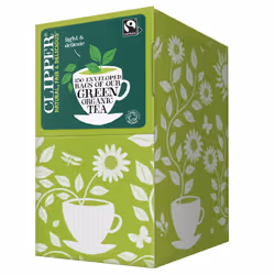 Clipper Organic Pure Green Tea Bags | 250 Individually Wrapped Teabags | Bulk Buy for Home, Catering & Parties | Eco-Consciou ...