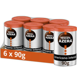 NESCAF? Azera Americano Intense Instant Coffee 90g pack of 6