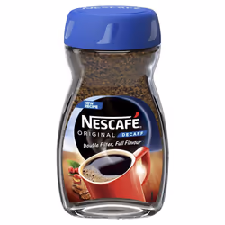 NESCAF? Original Decaf Instant Coffee 100g, Rich Aroma, Full and Bold Flavour (Pack of 6)