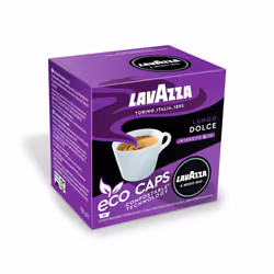 Lavazza A Modo Mio Lungo Dolce Coffee Capsules (4 Packs of 16)