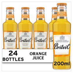 Britvic Orange Juice - Expertly Blended Drink - Pack of 24 x 200ml