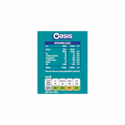 Oasis Summer Fruits Juice 500 Ml (pack Of 12)