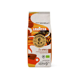 Lavazza Tierra For Africa, Organic Arabica and Robusta, Medium Roast Coffee Beans, Pack of 500g