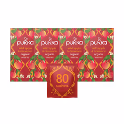 Pukka Herbs | Wild Apple and Cinnamon Organic Herbal Tea Box | Infusion With Ginger, Orange and Cardamom | Perfect For Bright ...