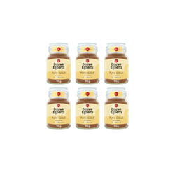 Douwe Egberts Pure Gold Medium Roast Instant Coffee 95g (Pack of 6 Jars, Total 570g)