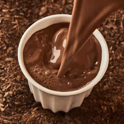 Hotel Chocolat Milky 50% Hot Chocolate Sachets - Luxury Chocolate Flakes - Pack of 20 Single-Serve Sachets, 700g - Made To Pair With The Velvetiser -