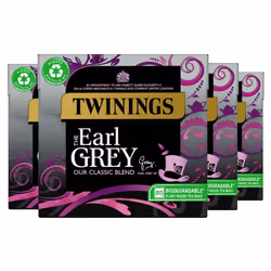 Twinings Earl Grey, Pack of 4, total 320 teabags
