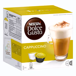 NESCAF? Dolce Gusto Cappuccino Coffee Pods (Pack of 3, Total 48 Capsules)
