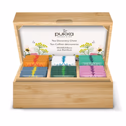 Pukka Herbs | Organic Herbal Tea Discovery Chest Gift Set Selection Box | Ideal Gifts For Women & Men Christmas, Birthday, Anniversary & Self-Care |