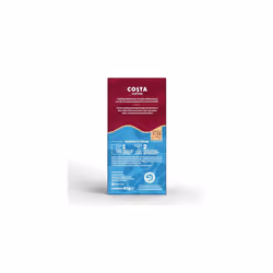 Costa Smooth Decaf Roast Aluminium Coffee Pods (Pack of 10, Total 100 Coffee Capsules)