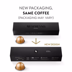 Nespresso Capsules VertuoLine, Melozio, Medium Roast Coffee, 30 Count Coffee Pods, Brews 7.8oz
