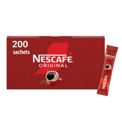 NESCAF? Original Instant Coffee Sachets - 200 x 1.8g Sticks