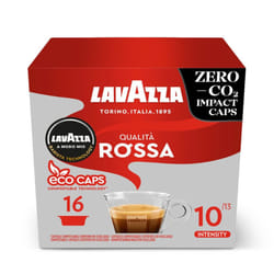 Lavazza, A Modo Mio Qualit? Rossa, 96 Coffee Capsules, with Chocolate and Dried Fruit Notes, Arabica and Robusta, Intensity 10/13, Medium Roasting,