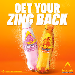 Lucozade Energy Zero Sugar Drink 500ml (Pack of 12)