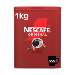 NESCAF? Original Instant Coffee 1kg Tin, packaging may vary