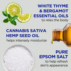 Dr Teal's Hemp Seed Oil Foaming Bath