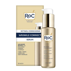 RoC - Retinol Correxion Wrinkle Correct Face Serum - Daily Anti-Wrinkle & Aging Treatment - Visible Wrinkle Reduction Formula - Pure RoC Retinol -