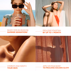 Lancaster Golden Tan Maximizer After Sun Oil 150ml |One Month Tan Prolonging | Natural Tan Accelerator | Soothing & Cooling | After Sun For Body