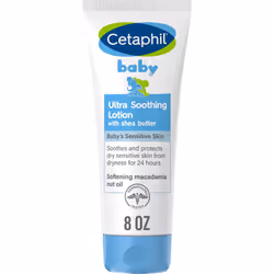 Cetaphil Baby Ultra Soothing Lotion with Shea Butter | Moisturize and Soothe Dry Skin|8 oz