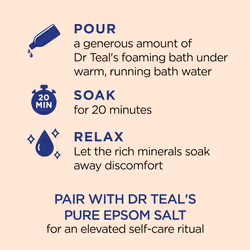 Dr Teal's Vitamin C Foaming Bath