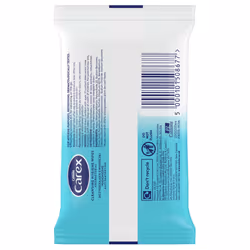 Carex Antibacterial Original Biodegradeable Wipes, Cleans, Cares and Protects, Bulk Buy, Pack of 10 x 15 Wipes