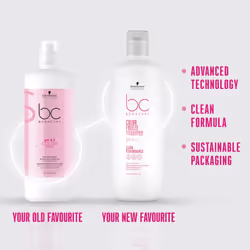 Schwarzkopf Professional Bonacure Color Freeze Ph 4.5 Micellar Sulfate Free Shampoo, Fresh, 1000 ml