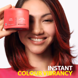 Wella Professionals Invigo Color Brilliance Vibrant Color Mask - Boost Shine & Smooth Hair Texture for Colour Vibrancy - Intense Treatment Hair Mask