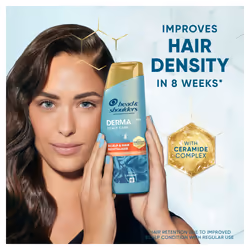 Head & Shoulders Anti-Dandruff DermaX Pro Shampoo and Conditioner Set with Hair Growth Serum. For Dry Scalp and Thinning Hair to Revitalise Scalp and