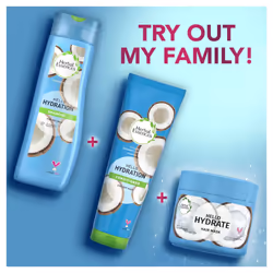 Herbal Essences Hello Hydration Shampoo for Dry Hair, 400 ml - Pack of 6