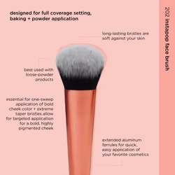 REAL TECHNIQUES Seamless Complexion Makeup Brush for Liquid & Cream Foundations