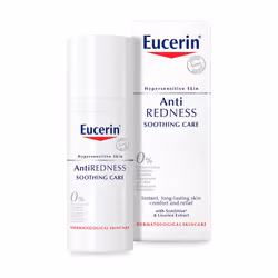 Eucerin AntiRedness Soothing Care Night and Day Cream 50ml, Face Moisturiser for Hypersensitive and Redness-Prone Skin, Rich ...