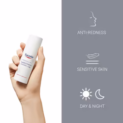Eucerin AntiRedness Soothing Care Night and Day Cream 50ml, Face Moisturiser for Hypersensitive and Redness-Prone Skin, Rich Anti-Redness Face Cream,