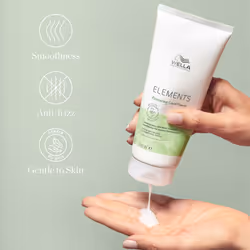 Wella Professionals Elements Renewing Conditioner, Gentle Anti Frizz Detangling Professional Hair Care for All Hair Types, Protects Against Hair