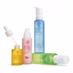 W7 Skin Refresh Skincare Set | Face Cleanser, Toner, Serum & Moisturiser | Hydrating & Glow Boosting Routine | Full Size, Lon ...