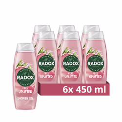 Radox Mineral Therapy Feel Uplifted Shower Gel With Grapefruit & Ginger Scent - 450 ml (Pack of 6)